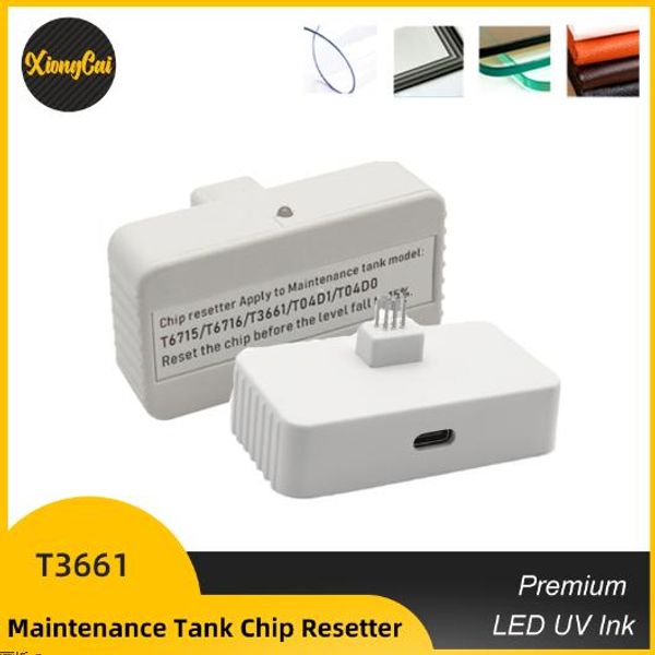 Acessórios Novo T6716 T04D1 RESETTER DE CHIP TANK TANKSETTER T6715 T3661 PARA EPSON IMPRESSORA XP8500 C5790 C5210 XP6000