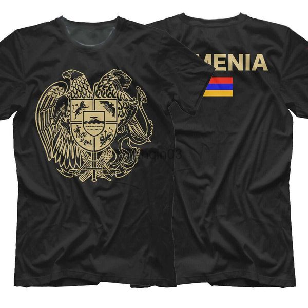 Herren T-Shirts Armenien Erevan Wappen von Armenien T-Shirt. Sommer Baumwolle Kurzarm O-Ausschnitt Herren T-Shirt Neu S-3XL J230602