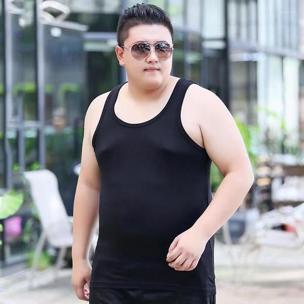 Erkek tank üstleri pamuk büyük boyutlu yaz erkekleri giyim l-6xl singlets kolsuz fitness yelek vücut geliştirme nefes alabilen t sokak giysileri