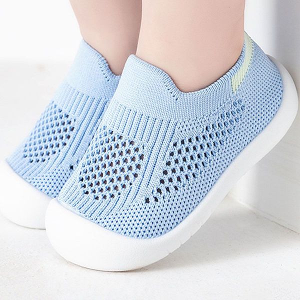 First Walkers Baby First Shoes Toddler Walker Infant Ragazzi Ragazze Bambini Suola morbida in gomma Pavimento Scarpe casual a piedi nudi Stivaletti in maglia Anti-Slip 230601