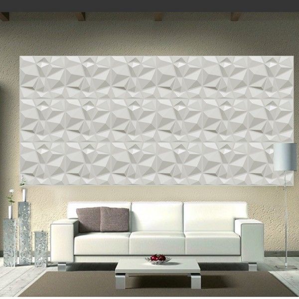 Fondos de pantalla 3D Panel de pared Pegatinas Autoadhesivo Relieve Arte Azulejo de cerámica Peel and Stick para la decoración del hogar