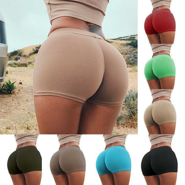 Shorts Feminino Shorts Sexy Push Up Running Ginásio Legging Bottoms Elástico Respirável Fitness Treino Plus Size Shorts Esportivos J230601