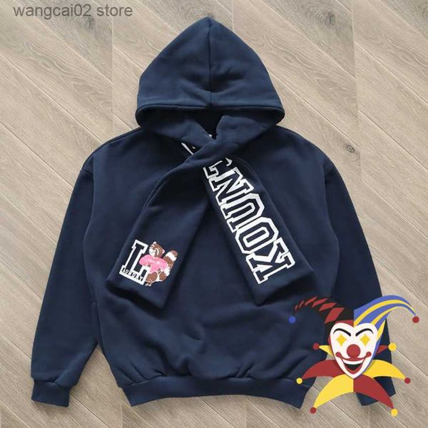 Herren Hoodies Sweatshirts Kapital Kountry Hoodie Männer Frauen Schal mit Kapuze All-in-One-Pullover Sweatshirt Hoodie T230602