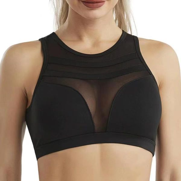 Tops femininos de design, tanques Camis, roupas esportivas de design, roupas de yoga femininas, sem aro, roupas íntimas esportivas, treinamento, salto, corrida, top fitness