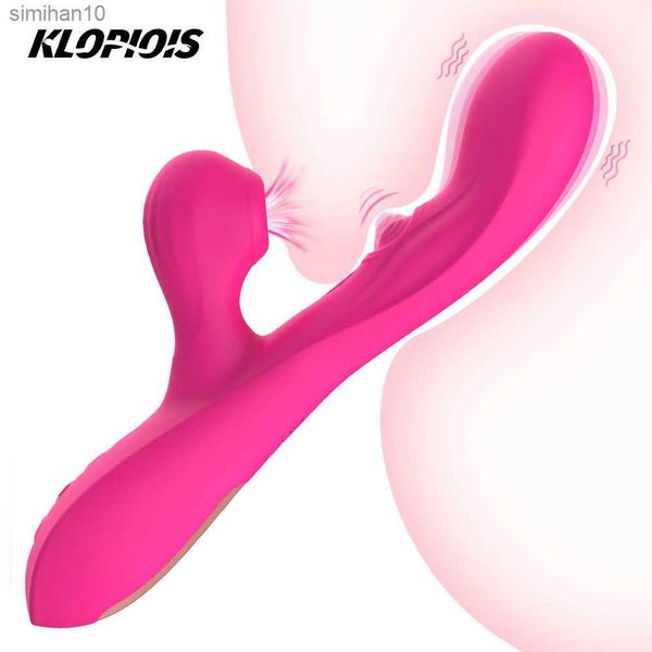 Vibratore 3 in 1 Sex Toys per Womans Riscaldamento Vibratori Donne Sex Machine Dildo Giocattoli femminili Stimolatore del punto G per adulti Clit Sucker L230518