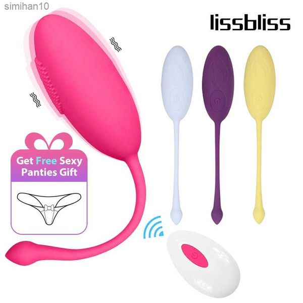 Vbrating Frauen Sex Spielzeug Kegel Simulator Vaginal kugeln Weibliche Vibrator Mit Fernbedienung Für Paar Erwachsene Sex Produkte L230518