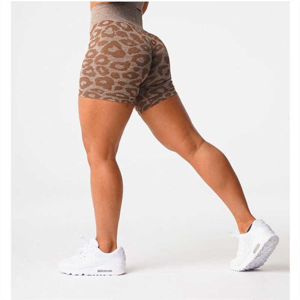 Nvgtn Marke Wildthing Leopard Nahtlose Leggings Frauen Weiche Workout Strumpfhosen J230601