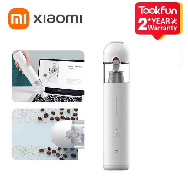 Cleaner originale Xiaomi Mijia portatile portatile per auto da casa Mini Wireless Catcher Collector 13000Pa Ciclone aspirazione