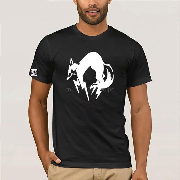 Camisetas masculinas Kojima Productions Anime Metal Gear Solid Shirt Mens Tee Fan Gift From US
