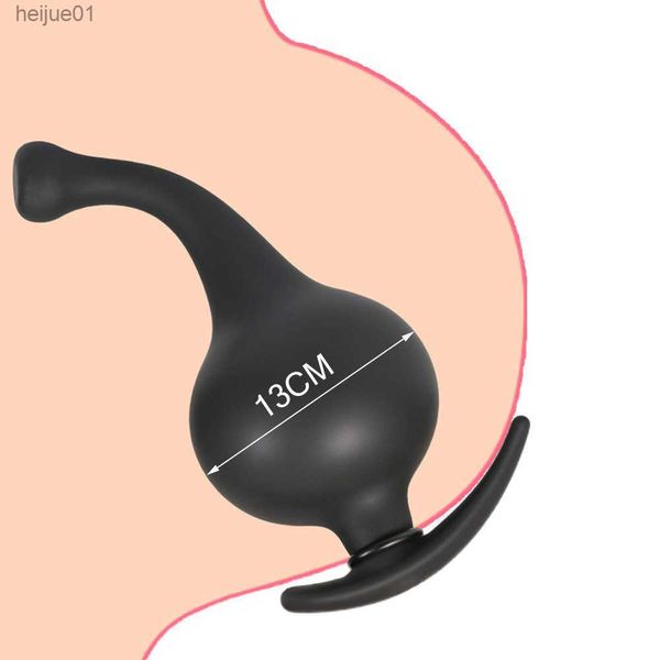 Massaggio Gonfiabile Ispessimento Anal Plug Soft Butt Plug Masturbatore femminile Massaggio prostatico Stimolatore Prodotti per adulti Giocattoli sessuali per coppia L230518