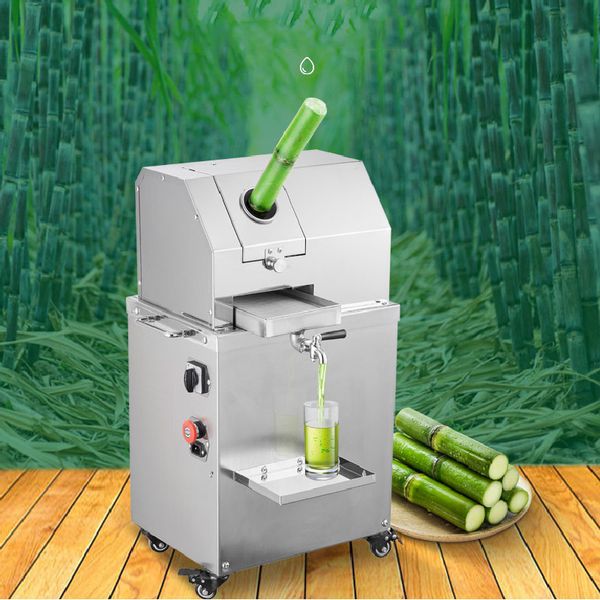 Commerciale Succo di Canna Da Zucchero Spremiagrumi Elettrico Automatico Pressa di Canna Da Zucchero Succo Macchina 220 V Estrattore di Succo di Canna Da Zucchero