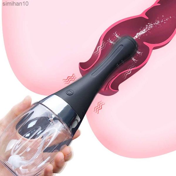 Anal Butt Cleaner Health Enema Retal Shower Vagina Enemator Medical Rubber Health Hygiene Tool Adult Sex Toys for Men Women L230518