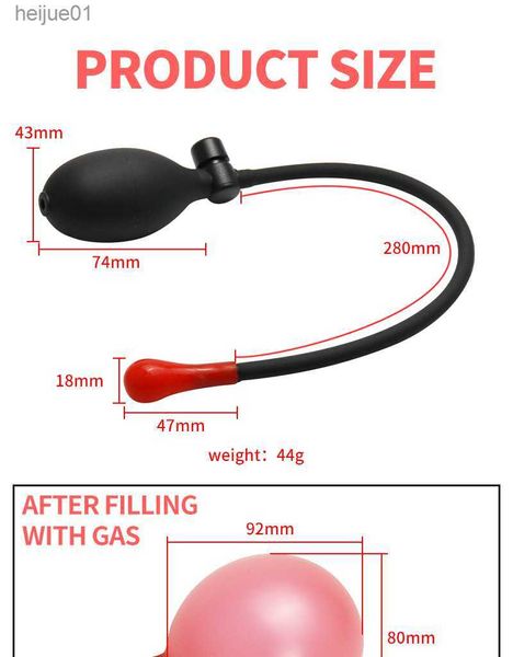 DIY Tanks Sexspielzeug Anfänger Anal Expander Mini aufblasbarer Analplug Anal Masturbation Erwachsene Produkte Dildo für Analplug Cam L230518