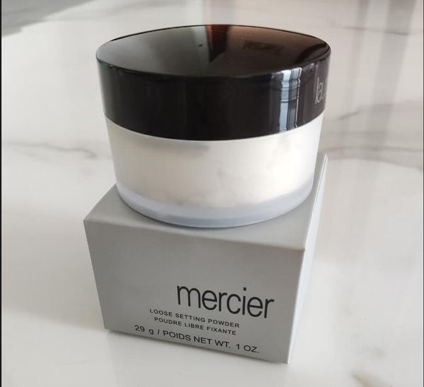 marca L Mercer Pó Solto Fixação À Prova D'Água Hidratação Longa Duração Pó Solto Facial Maquiagem Maquiagem Translúcida