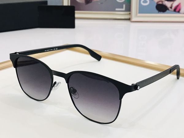 Mode Klassische Herren Sonnenbrille Metall Quadrat Gold Rahmen UV400 Unisex Retro Stil Attitude Sonnenbrille Schutzbrille Kostenlose Box