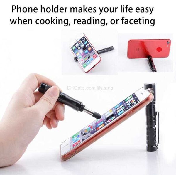 Caneta esferográfica tática multifuncional suporte para celular feminino meninas multiferramenta de autodefesa canetas de tela de toque sobrevivência ao ar livre ferramenta de resgate com bússola