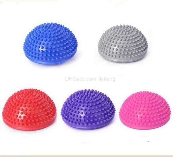 Bolas de massagem para os pés de ioga almofada Bolas de massagem Durian bola de equilíbrio em pvc Bolas de massagem para exercícios de pilates bola de treinamento de equilíbrio de ioga