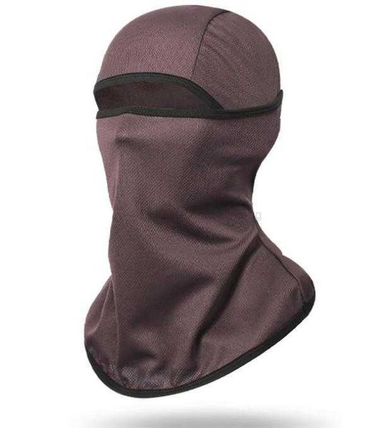 Outdoor Balaclava Motocicletta Ciclismo 1 foro Full Face Knit Ski Mask passamontagna Beanie Hat antivento antipolvere anti uv Cappe protettive cap