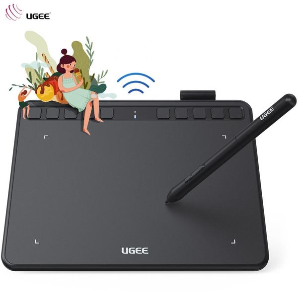 Планшеты Ugee Wireless Graphics планшет S640W 6 -дюймовый цифровой планшет