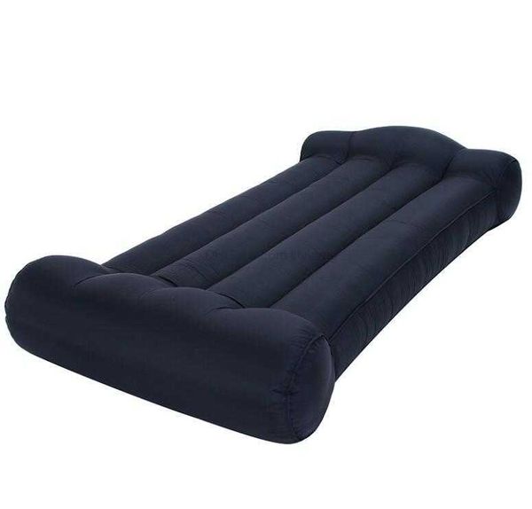 Neue aufblasbare faule Sitzsack tragbare Aufbewahrungstasche Wasser schwimmende Luftmatratze Bett Outdoor Strand Camp Schlafsack Schlaf Lounge Sofa Stuhl