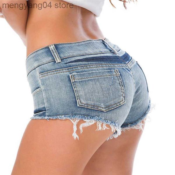 Shorts femininos NORMOV New Shorts femininos Summer Sexy Jeans Shorts Super Mini Booty Short Club Party Dance Casual Skinny Ladies Short S/M/L T230603