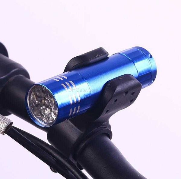 Lanterna UV portátil de liga de alumínio Luz violeta 9 LED Lanterna de luz Mini chaveiro Lanterna de acampamento ao ar livre lâmpada de ciclismo
