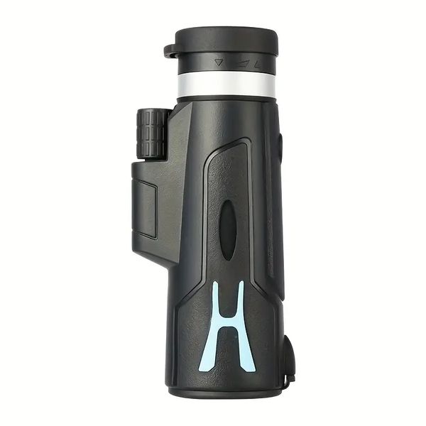 Telescópio monocular de visão noturna HD de alta potência 12X42, revestimento multicamadas FMC Lente de vidro totalmente ótica BK4 prisma, conexão com telefones celulares