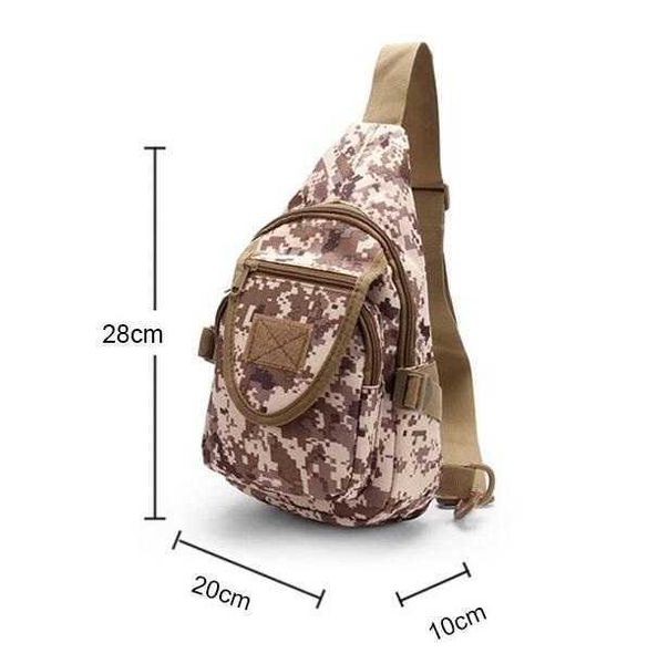 Taktische Armee Umhängetasche Männer Sling Umhängetasche Molle Taschen Multicam Camouflage Camping Reisen Wandern Jagd Militär Rucksack Wasserdichte Outdoor Brust packs