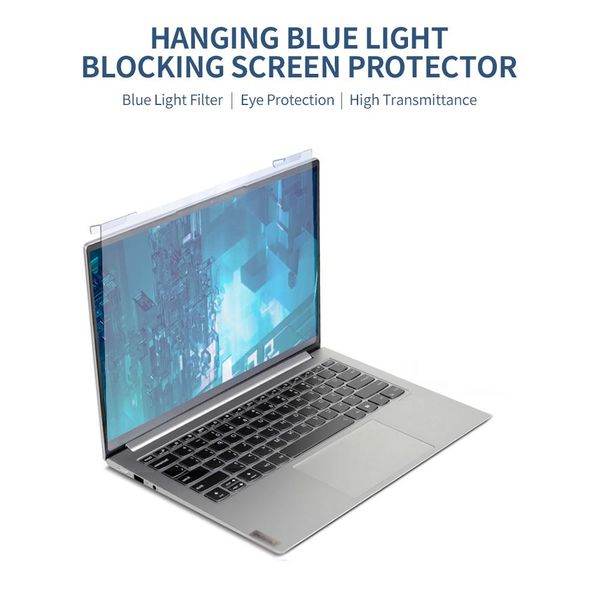 Filter Laptop -Bildschirmschutz hängen blaues Licht, das Antiuv -Hightransmittanzfilm für 15,6 '' Laptop mit 16 9 Seitenverhältnis blockiert