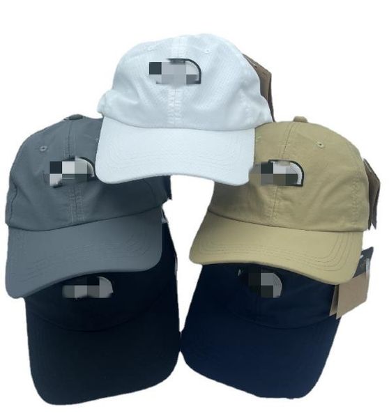 Primavera ed estate Nuovo berretto da baseball ad asciugatura rapida Berretto da baseball casual da esterno con visiera curva da uomo Protezione solare e cappello da donna in nylon impermeabile