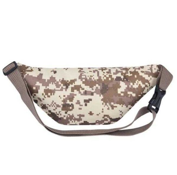 Unisex Outdoor Sport Casual Tattico Marsupio Marsupio Molle Marsupio militare Fanny Hip Pack Camouflage Ciclismo Pesca Caccia Sling Pettorali