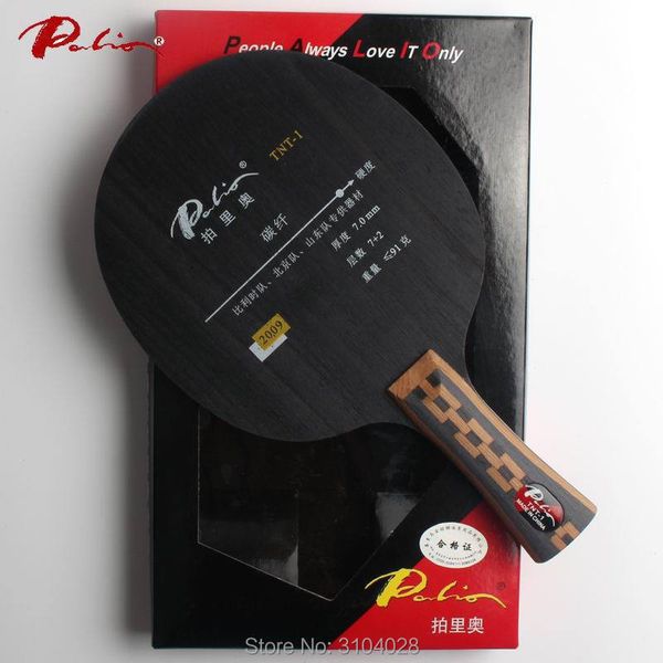 Настольный теннис Raquets Palio Официальный Tnt1 Table Tennis Blade 7WOOD 2CARBON FAST ATTACK SPECIAL SPECIAL для Пекин Шандунг Игрок команды Ping Pong 230603