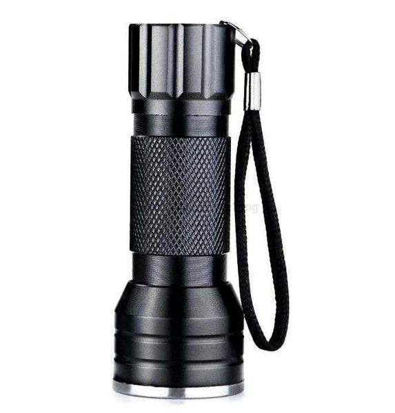 mini torcia portatile a led uv 21 led 395nm lampada a torcia ultravioletta rilevatore di luce nera per macchie di urina di animali domestici e cimici dei letti