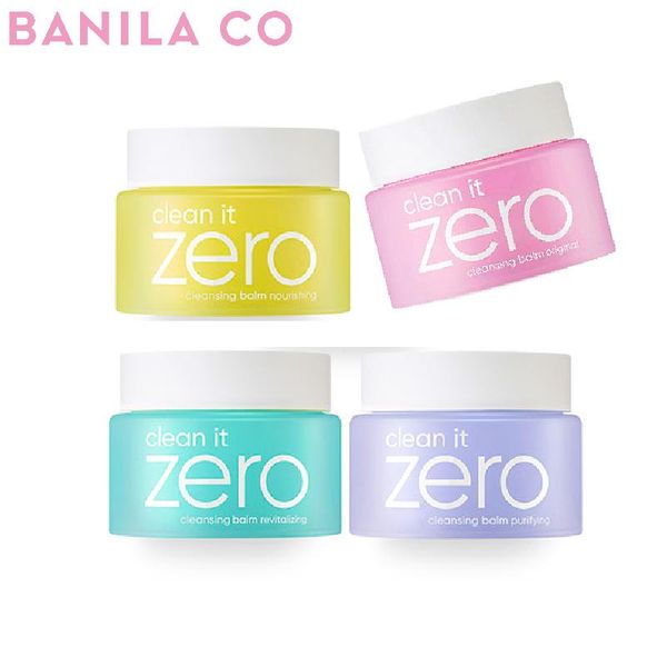 Removedor Banila Co. Clean It Zero Bálsamo de Limpeza 100ml Removedor de Maquiagem Purificante Intensivo Limpeza Profunda Olhos Lábios Rosto Allinone Limpeza