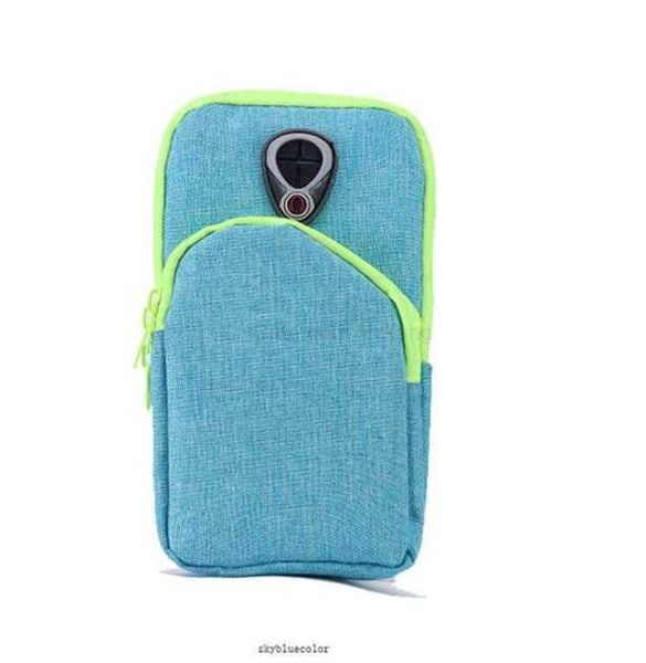 Braçadeira universal capa esportiva para celular capa ciclismo caminhadas corrida exercício ioga braço suporte para telefones academia ao ar livre academia pulso bolsa móvel mão para smartphones