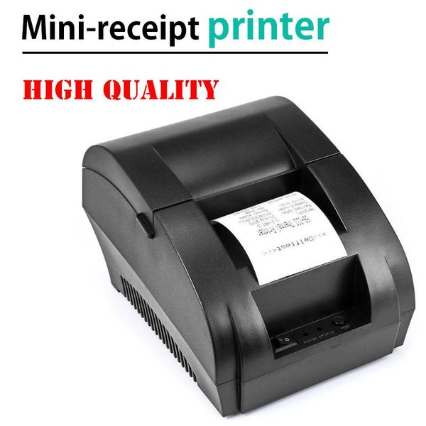 Impressoras originais ZJ 5890K Mini Impressora 58mm POS Posta
