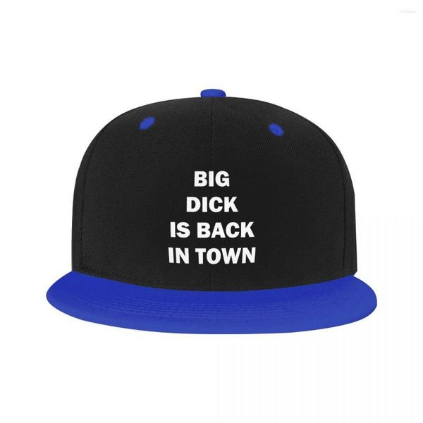 Cappellini da baseball Punk Big Dick è tornato in città Hip Hop Baseball Uomo Donna Regolabile Cappello da papà Snapback