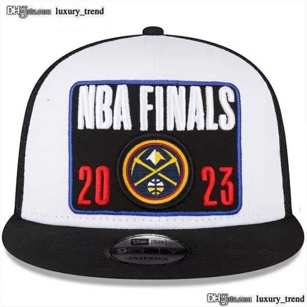 Chapéu West Champion 2023-24 Denver''nets''ball Caps Unissex Moda Algodão Beisebol Snapback Chapéus Gorras Bordado Primavera Cap Atacado