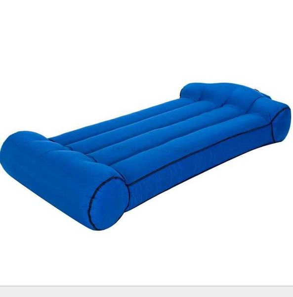 Gonfiabile Aria Letto Divano Portatile Aria Sacchi A Pelo Lettino Divano Sedia Materasso Pigro Gonfiare Beanbag Campeggio Spiaggia Amaca All'aperto