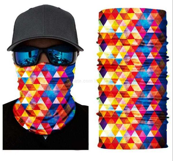 Multifuncional Impresso Bandana Sem Costura Cachecóis Mágicos Buffe Balaclava Máscaras Faciais Ao Ar Livre Dustproof Ciclismo Corrida Caminhadas Pescoço Aquecedor Polaina Faixa de Suor