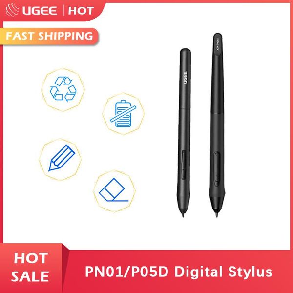 Tablets ugee/xppen Digital Graphics Tablet M708/M708 V2 STYLUS ORIGINAL DE BATTER FREE 8192 Nível para desenho gráfico Tablet M708/M708 V2