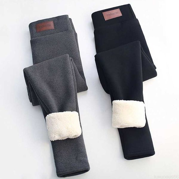 Leggings da donna HOT Vita alta 12% Spandex Pantaloni caldi Inverno Skinny Thick Velvet Fleece Girl Leggings Pantaloni da donna Pantaloni per leggings da donna