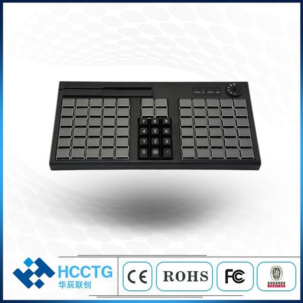 Читатель мембрана 76 Ключ -программирование POS -клавиатура с считывателем Magnetic Card KB76M