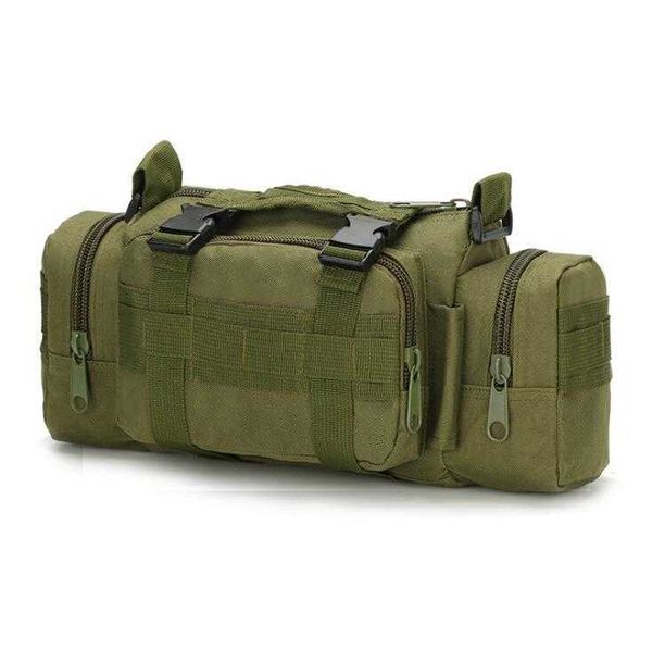 Su geçirmez açık taktik ordu Airsoft Bisiklet Sırt Çantası Molle Oxford Malzeme Paketi Omuz Çantası Mochilas Açık Kamp Yürüyüş Koşbası Sling Sandık Çanta