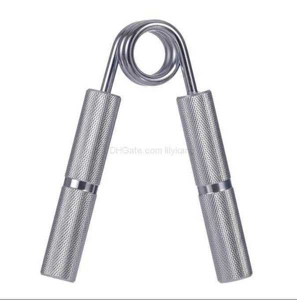 Palestra in metallo per impieghi gravosi polso braccio allenatore muscolare ginnico impugnature rafforzatore fitness power training Maniglie antiscivolo sviluppatore Gripper Spring Finger Expander