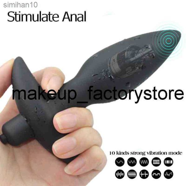 Массажные вибраторные секс -игрушки вибраторы анальная задница простата массажер для взрослых игрушек секс -эротический секс -шоп для мужчин женщин мужчина Sexo L230518
