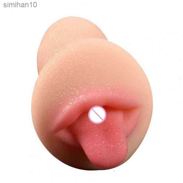 Massaggiatore Vibratore Sex Toys Pene Cock Masturbator Soft Male Ass Butt Doll Cup E L230518