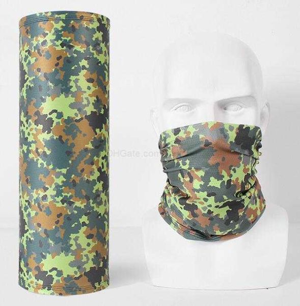 Respirável multifuncional sem costura camuflagem lenços mágicos tubo pescoço polaina aquecedor rosto máscara protetora cachecol bandana anti poeira máscaras à prova de vento bandana esportiva