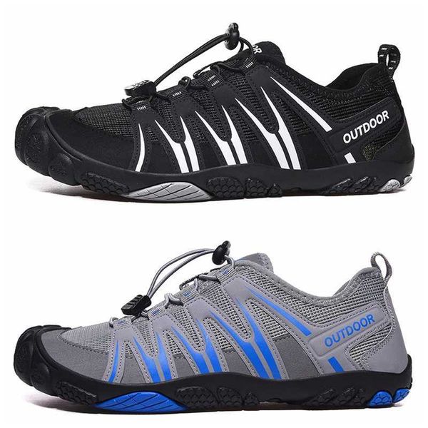 Wasserschuhe Herren Barfuß Big Toe Box – Minimum Cross-Trainingsschuhe geeignet für Damen Sport Wandern Wasser Schwimmen Trailrunning P230603