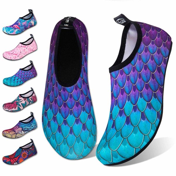 Wasserschuhe, Damenschuhe, Herren, barfuß, schnell trocknende Wassersocken, verwendet für Strandschwimmen, Surfen, Yoga-Übungen, neue transparente Sohle P230603